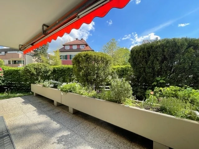 Terrasse Wohnzimmer
